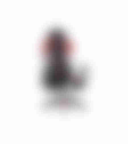 מושב גיימינג איכותי בצבע שחור/אדום/לבן BUROCRAT ZOMBIE VIKING TANK