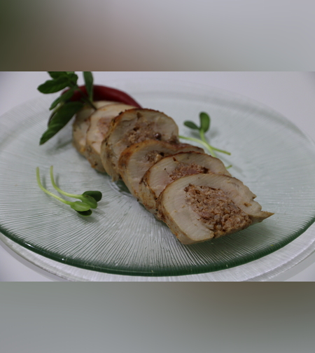 פרגית ממולאת בבשר ופירות יבשים- 1 יחידה