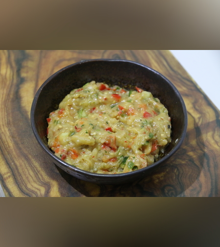 סלט חציל סלוניקי