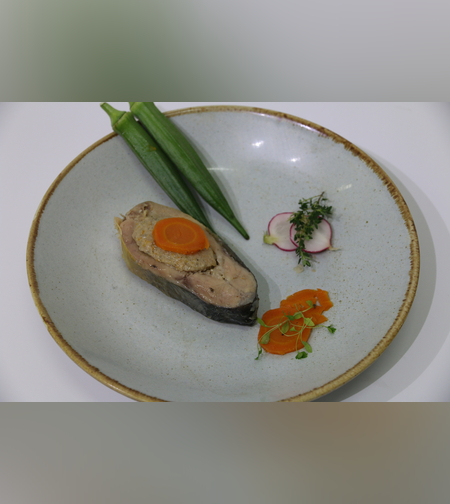 פרוסת דג קרפיון ממולא- יחידה