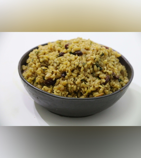 בורגול עם חמוציות