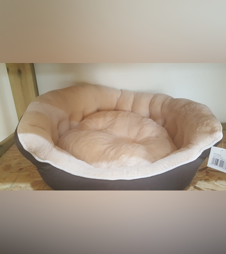 מיטה עגולה לכלב בינוני