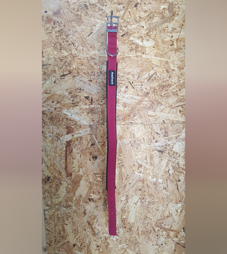 קולר איכותי עם בד פנימי מפנק לכלב