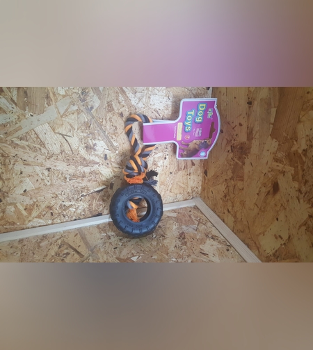 צעצוע צמיג חבל קטן