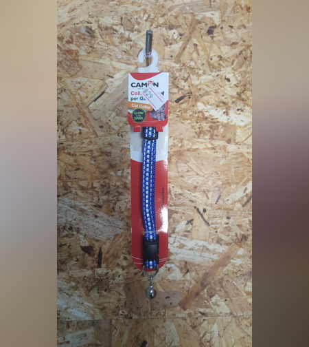 קולר לחתול כחול מבית camon