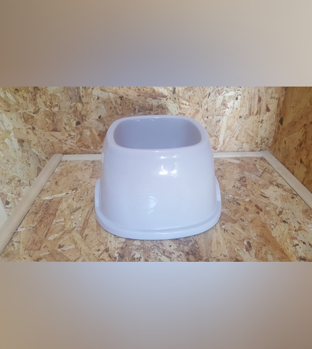 קערת פלסטיק עמוקה לאוכל ומים לכלב