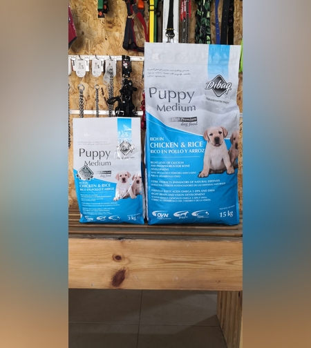 דיבק מזון יבש לגורים וכלבות מניקות Debaq for puppies and nursing dogs