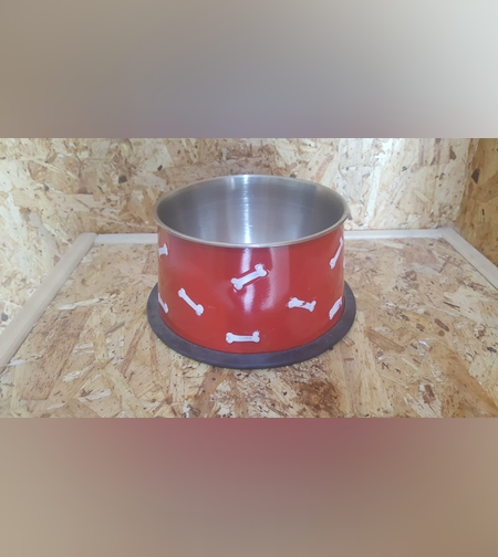 קערת נרוסטה לאוכל ושתייה 800 מ