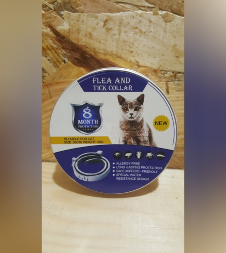 קולר חתול נגד פרעושים וקרציות