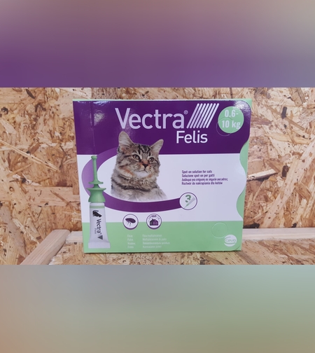 Vectra Felis תמיסת טפטוף לחתולים