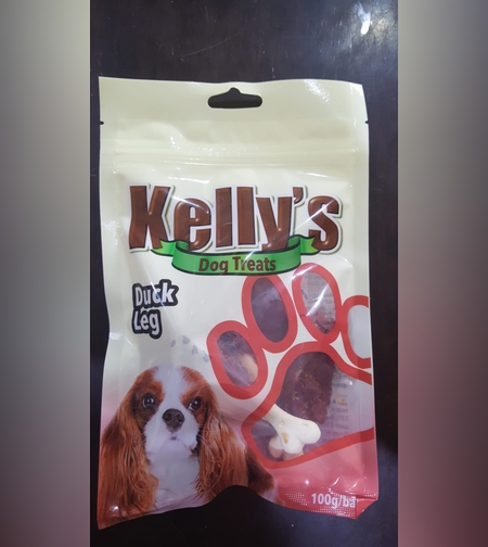 חטיף משלים לכלבים- מקלוני ברווז Duck leg