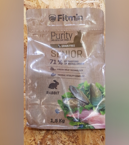 פיטמין מזון מלא ללא דגנים לחתולים מבוגרים