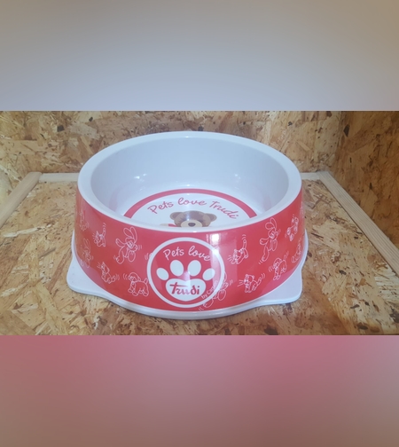 קערת פלסטיק מעוצב לאוכל ומים 1700 מ