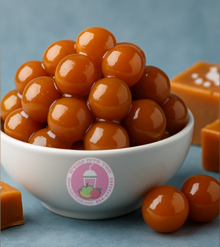 באבלאס קרמל מלוח - כדורי בובה בטעם קרמל מלוח