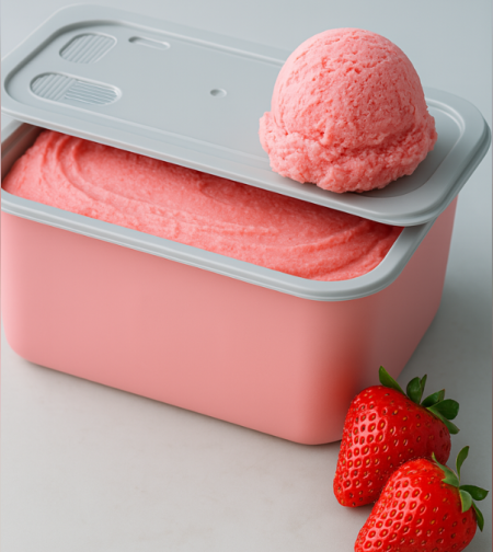 גלידת סורבה - תות שדה