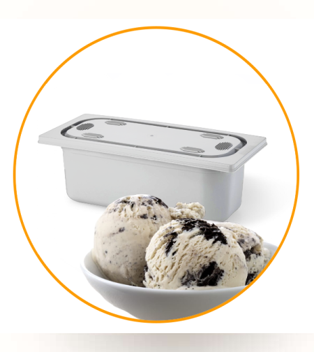 גלידת שמנת אוראו 5 ליטר