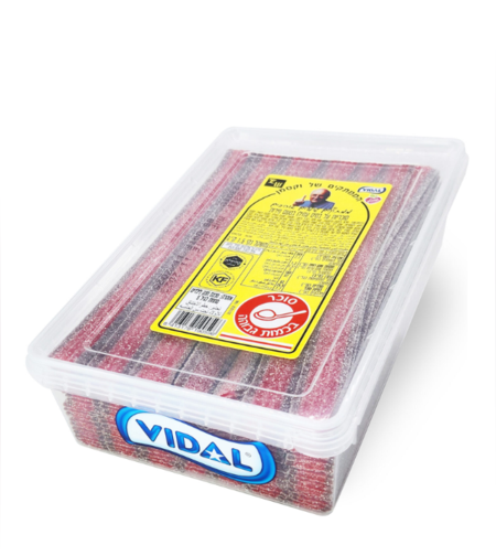 לקריץ שטוח בטעם אוכמניות - אדום ירוק