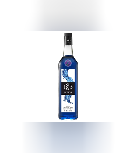 סירופ רוטן 1883 בטעם בלו קירסאו