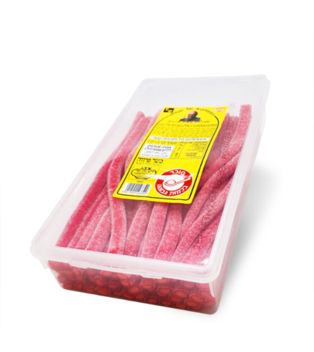 לקריץ ארוכים ממולאים בטעם תות סוכר