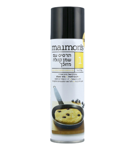 תרסיס עם שמן קנולה מזוכך