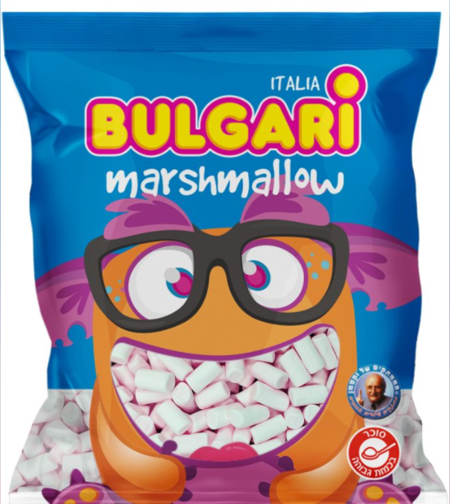 מרשמלו מיני ורוד - 400 גרם