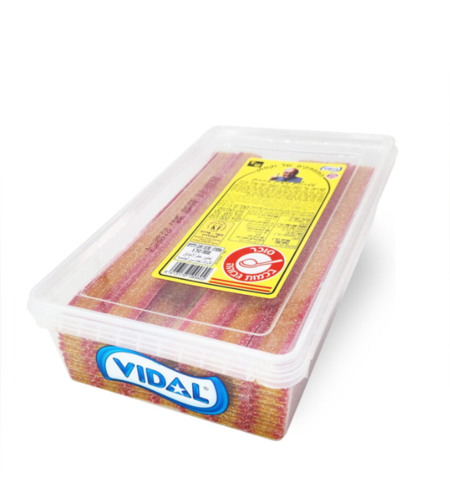 לקריץ שטוח בטעם תות בננה - ורוד אדום