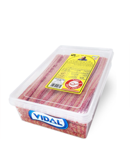 לקריץ שטוח בטעם פירות - אדום לבן