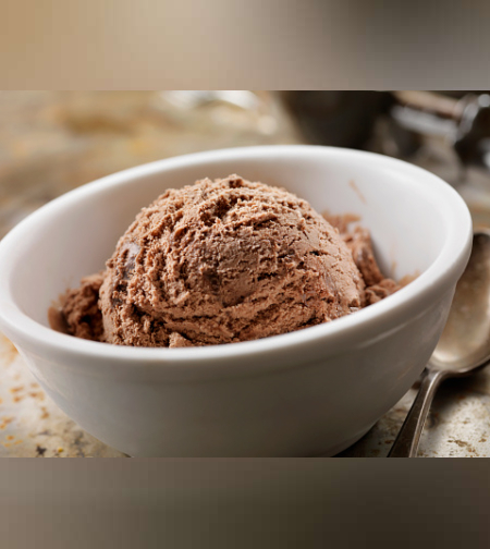 גלידת שמנת שוקולד