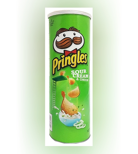 פרינגלז ירוק בצל  19יח 