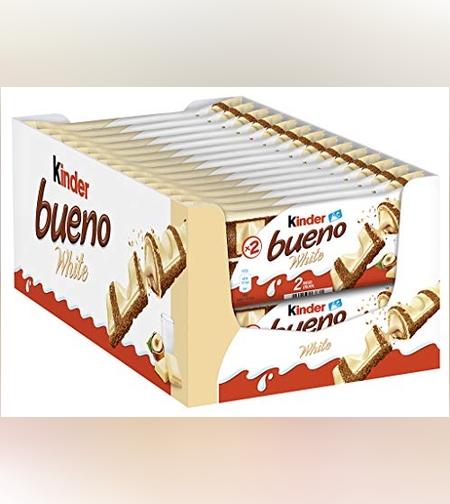 חטיף קינדר בואנו לבן 30