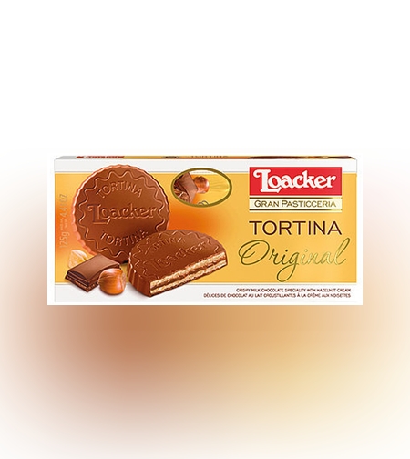 גרדינה טורטינה  שוקלד חום 25יח 