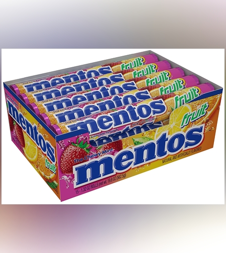 מנטוס פירות 20יח 