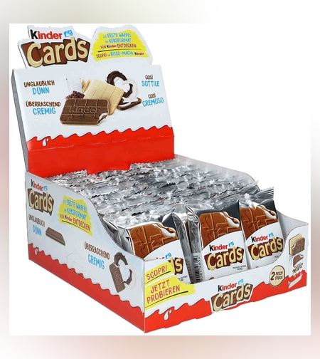 קינדר קארדס בודד 30יח 