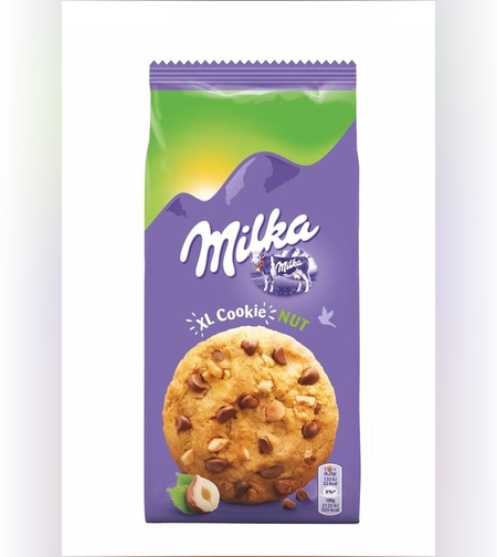 מילקה xL קוקיס אגוזים 10יח 