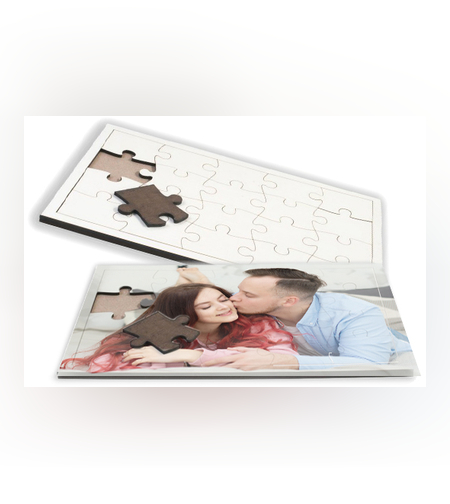 הדפסה על פאזל עץ