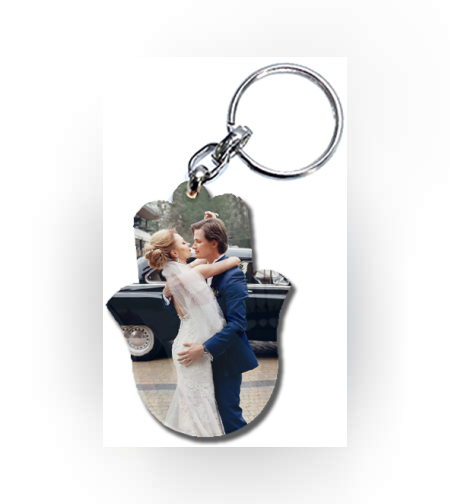 הדפסה על מחזיק מפתחות חמסה