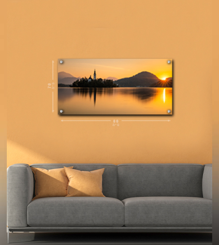 הדפסה על זכוכית 80X40ס