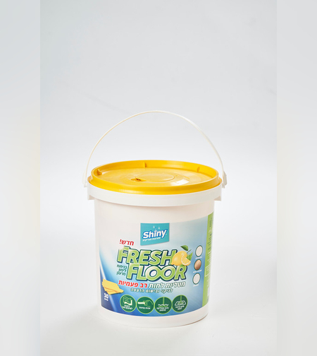 מטליות לחות לניקוי הרצפה בדלי - Shiny