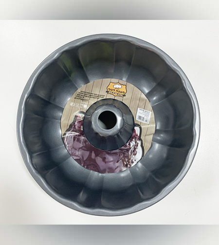 תבנית מתכת לעוגה עם חור - קוגלהוף