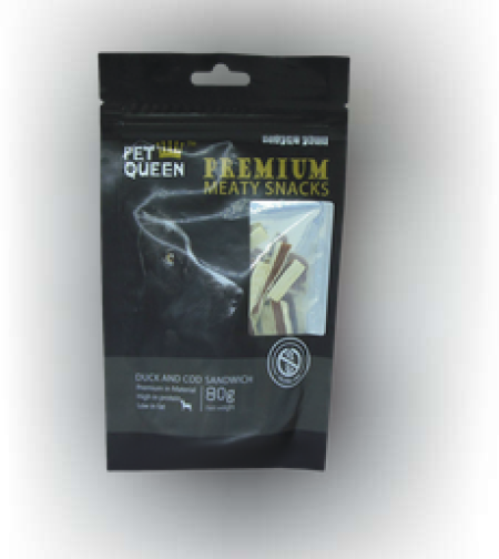 חטיף סנדוויץ' חזה ברווז ודג קוד PET QUEEN
