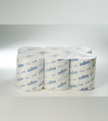 נייר ניגוב 100 מ', 6 גלילים - סאסאטק