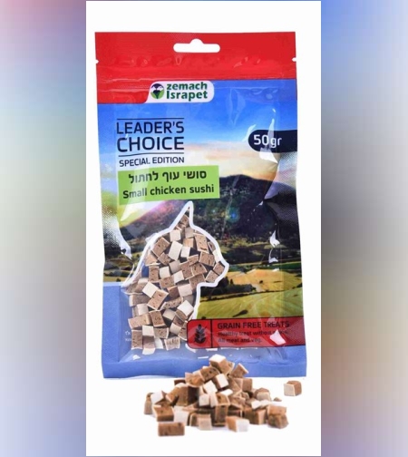 חטיף סושי עוף לחתול LEADER'S CHOICE