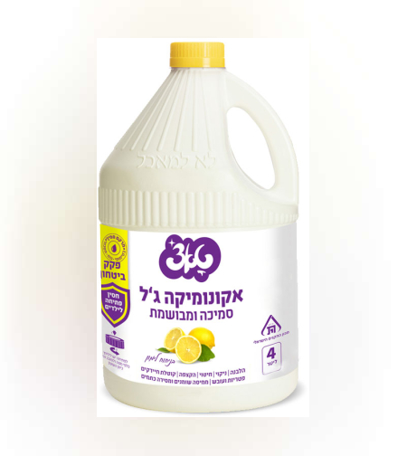 אקונומיקה סמיכה טאצ' 4 ליטר