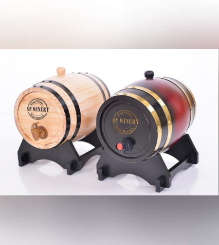 חבית יין בוטיק 3 ליטר + מילוי