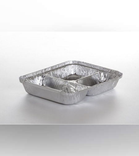 תבנית אלומיניום מחולקת + מכסה