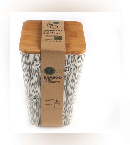 קופסאת אחסון מרובעת במבוק