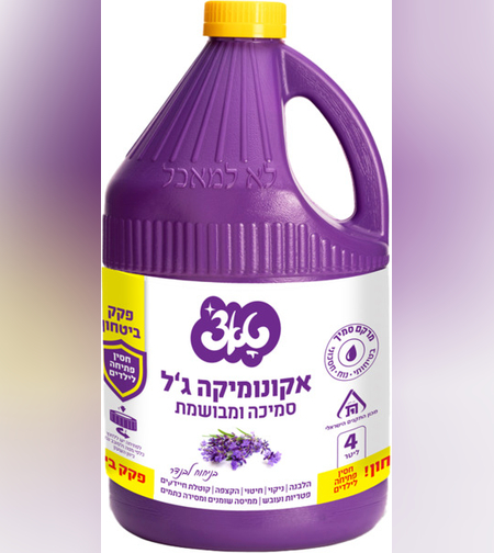 אקונומיקה ג'ל בניחוח לבנדר - טאצ'