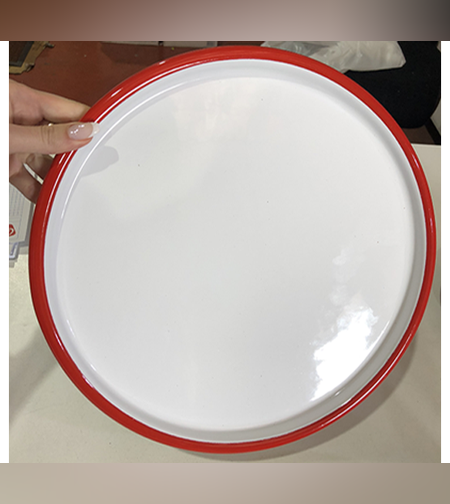 מגש עגול קוטר 28- אמייל