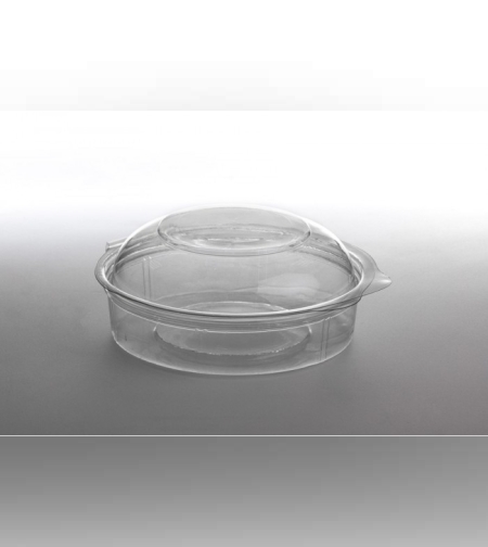 קופסא לסלט עגולה כיפתי 55