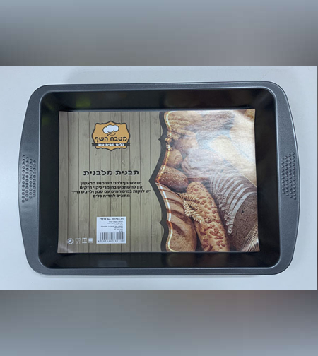 תבנית מתכת מלבנית - 31X23 ס